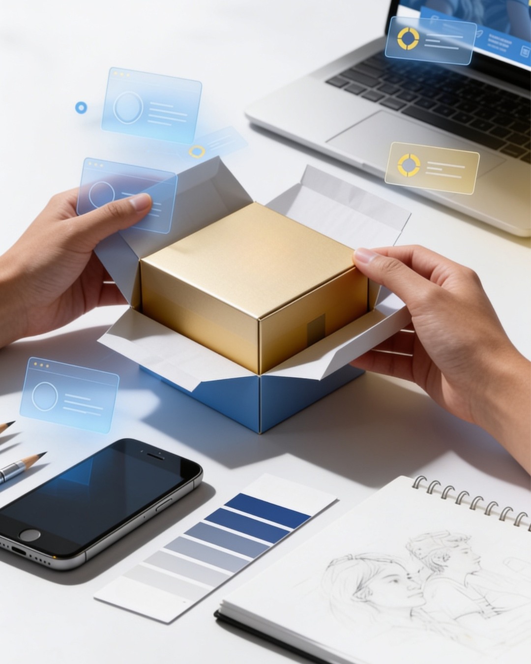 Tu veux que ton produit se vende avant même d'être ouvert ?
Le packaging, c'est le premier vendeur de ta marque.
Avant le prix. Avant le bouche-à-oreille. Avant tout.
Avec la formation Designer Packaging de Formetoi, tu apprends à :
✦ Concevoir un packaging qui attire l'œil et raconte ton histoire
✦ Maîtriser les codes visuels qui inspirent confiance
✦ Créer des fichiers prêts pour l'impression avec Adobe Illustrator
Que tu lances un produit, une gamme ou que tu repenses ton identité visuelle — cette formation change tout.
📍 Présentiel à Cherbourg ou 100 % à distance
✦ Financement possible jusqu'à 100 % selon ton statut
👉 Lien en bio pour en savoir plus ou réserver ton entretien gratuit.
#FormationPackaging #Formetoi #Cherbourg #Normandie #GraphismeFormation